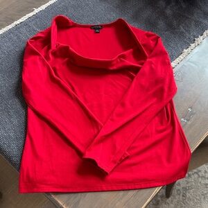 Ann Taylor Vibrant Red Knitwear